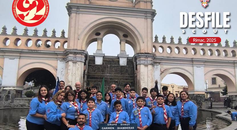 Grupo Scout Jesús María participó del Desfile Nacional Scout 